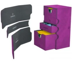 Gamegenic Deckbox Stronghold 200+ Convertible Purple -DRAGON SHIELD Winkel 9065573 4