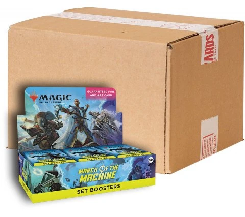 Sealed Case Set Boosterbox March Of The Machine (sealed Case With 6 Booster Boxes) 1 Sealed Case Set Boosterbox March Of The Machine (sealed Case With 6 Booster Boxes)