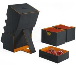 Gamegenic Deckbox Stronghold 200+ XL Convertible Black/Orange -DRAGON SHIELD Winkel GGS20071ML 3