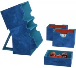 Gamegenic Deckbox Stronghold 200+ XL Convertible Blue -DRAGON SHIELD Winkel GGS20110 3