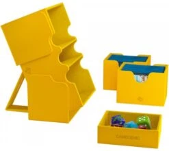 Gamegenic Deckbox Stronghold 200+ XL Convertible Yellow -DRAGON SHIELD Winkel GGS20114 3