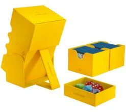 Gamegenic Deckbox Stronghold 200+ XL Convertible Yellow -DRAGON SHIELD Winkel GGS20114 4