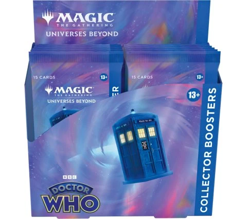 Magic: The Gathering Universes Beyond - Doctor Who Collector Booster Box 1 Magic: The Gathering Universes Beyond - Doctor Who Collector Booster Box