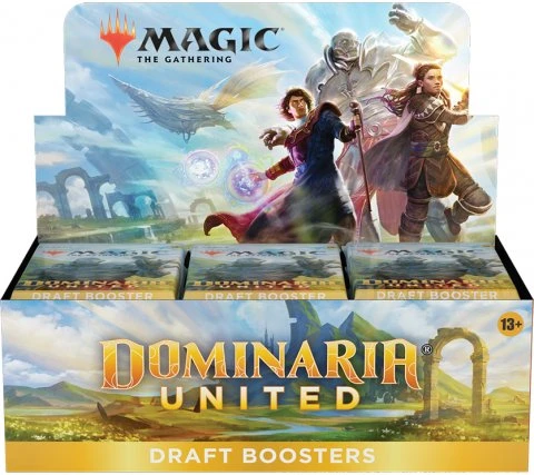 Draft Booster Box Dominaria United (incl. Foil Box Topper) 1 Draft Booster Box Dominaria United (incl. Foil Box Topper)