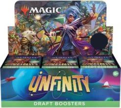 Draft Booster Box Unfinity (inc. Foil Box Topper)