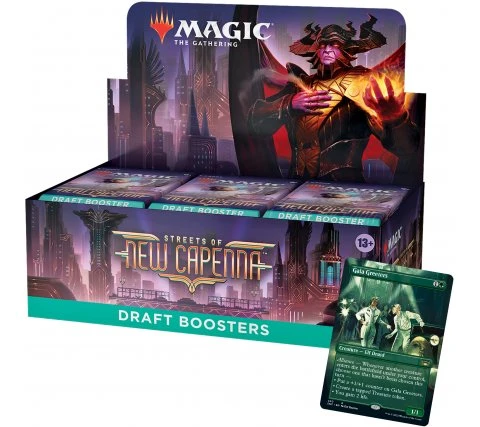 Draft Boosterbox Streets Of New Capenna (incl. Foil Box Topper) 1 Draft Boosterbox Streets Of New Capenna (incl. Foil Box Topper)