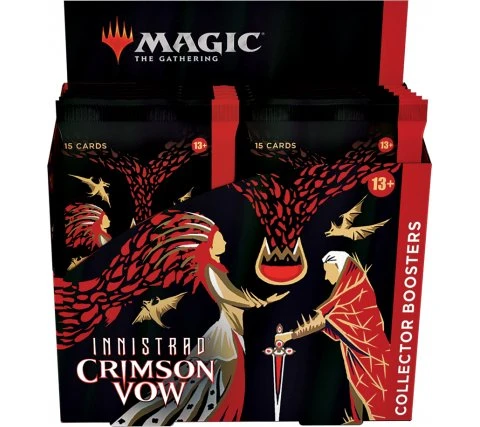 Collector Boosterbox Innistrad: Crimson Vow (inc. 2 Box Toppers) 1 Collector Boosterbox Innistrad: Crimson Vow (inc. 2 Box Toppers)