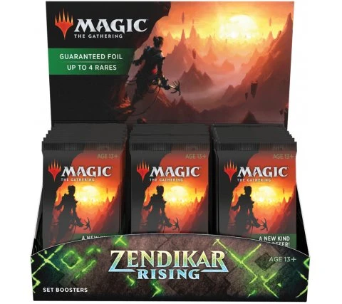 Set Boosterbox Zendikar Rising (incl. Box Topper) 1 Set Boosterbox Zendikar Rising (incl. Box Topper)