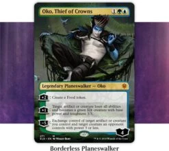 Collector Boosterbox Throne Of Eldraine -DRAGON SHIELD Winkel cb eld borderless planeswalkers