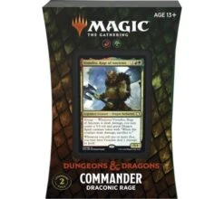 Commander Deck Adventures In The Forgotten Realms (set Of 4 Decks) -DRAGON SHIELD Winkel cd afr draconic rage 1 1