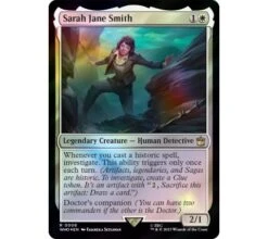 Magic: The Gathering Universes Beyond - Doctor Who Commander Deck: Blast From The Past -DRAGON SHIELD Winkel cd doctorwho 1 3