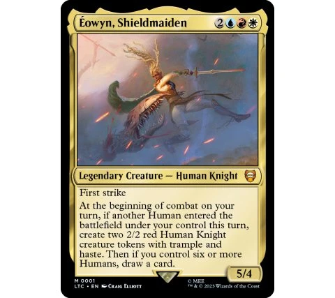 Commander Deck Lord Of The Rings: Tales Of Middle-earth - Riders Of Rohan 3 Commander Deck Lord Of The Rings: Tales Of Middle-earth - Riders Of Rohan - Afbeelding 3