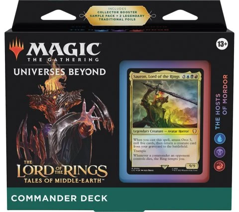 Commander Deck Lord Of The Rings: Tales Of Middle-earth (set Of 4 Decks) 5 Commander Deck Lord Of The Rings: Tales Of Middle-earth (set Of 4 Decks) - Afbeelding 5