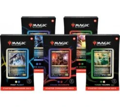 Starter Commander Decks (set Of 5 Decks)