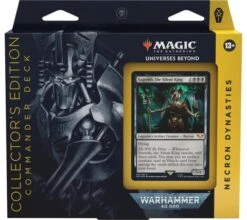 Universes Beyond: Commander Deck Warhammer 40,000 Collector's Edition (set Of 4 Decks) -DRAGON SHIELD Winkel cd ub w40k collector necron dynasties 1b 1