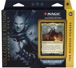 Universes Beyond: Commander Deck Warhammer 40,000 Collector's Edition (set Of 4 Decks) -DRAGON SHIELD Winkel cd ub w40k collector ruinous powers 1b