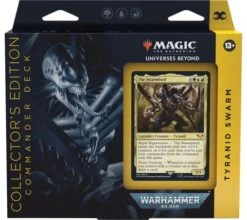 Universes Beyond: Commander Deck Warhammer 40,000 Collector's Edition (set Of 4 Decks) -DRAGON SHIELD Winkel cd ub w40k collector tyranid swarm 1b
