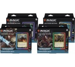 Universes Beyond: Commander Deck Warhammer 40,000 (set Of 4 Decks)