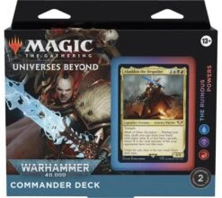 Universes Beyond: Commander Deck Warhammer 40,000 (set Of 4 Decks) -DRAGON SHIELD Winkel cd ub w40k ruinous powers 1b