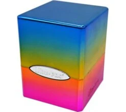 Ultra Pro Deckbox Satin Cube Rainbow