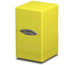 Ultra Pro Deckbox Satin Tower Bright Yellow