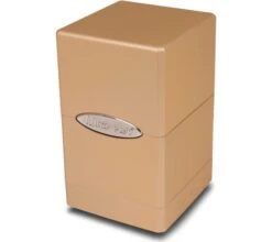 Ultra Pro Deckbox Satin Tower Metallic Caramel