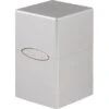 Ultra Pro Deckbox Satin Tower Metallic Silver -DRAGON SHIELD Winkel db satin tower metallic silver