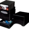 Ultra Pro Deckbox Satin Tower Hi-Gloss Midnight -DRAGON SHIELD Winkel db satin tower midnight