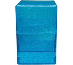 Ultra Pro - Glitter Satin Tower Deckbox: Blue -DRAGON SHIELD Winkel db up satin tower glitter blue 3