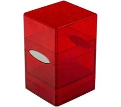 Ultra Pro - Glitter Satin Tower Deckbox: Red