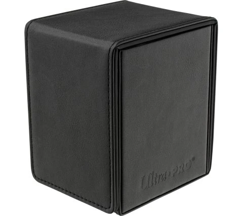 Ultra Pro - Vivid Alcove Flip Deckbox: Black 1 Ultra Pro - Vivid Alcove Flip Deckbox: Black