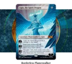 Collector Booster Core Set 2021 -DRAGON SHIELD Winkel m21 borderless planeswalker 1