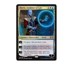 Planeswalker Deck Ravnica Allegiance: Dovin -DRAGON SHIELD Winkel pd dovin dovin architect of law
