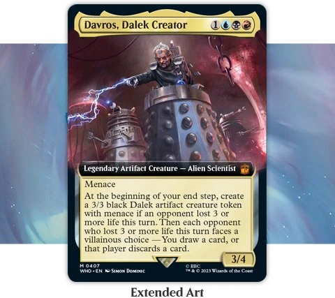 Magic: The Gathering Universes Beyond - Doctor Who Collector Booster Box 5 Magic: The Gathering Universes Beyond - Doctor Who Collector Booster Box - Afbeelding 5