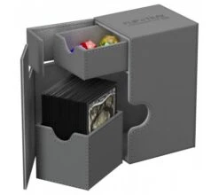 Ultimate Guard Flip'n'Tray Deck Case 80+ XenoSkin Gray