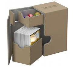 Ultimate Guard Flip'n'Tray Deck Case 80+ XenoSkin Sand