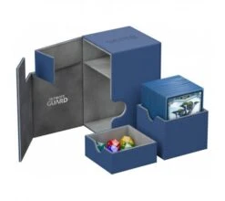 Ultimate Guard Flip'n'Tray Deck Case 100+ XenoSkin Blue -DRAGON SHIELD Winkel ug 010374 3