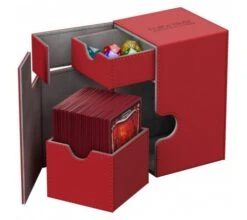 Ultimate Guard Flip'n'Tray Deck Case 100+ XenoSkin Red