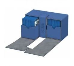 Ultimate Guard Twin Flip'n'Tray Deck Case 200+ XenoSkin Blue -DRAGON SHIELD Winkel ug 010381 4