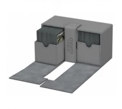 Ultimate Guard Twin Flip'n'Tray Deck Case 200+ XenoSkin Gray 8 Ultimate Guard Twin Flip'n'Tray Deck Case 200+ XenoSkin Gray -DRAGON SHIELD Winkel ug 010384 4