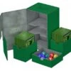 Ultimate Guard Twin Flip'n'Tray Deck Case 160+ XenoSkin Green -DRAGON SHIELD Winkel ug 010647 1