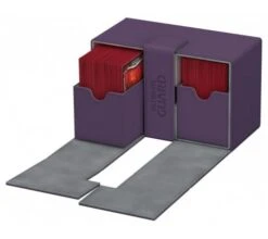 Ultimate Guard Twin Flip'n'Tray Deck Case 160+ XenoSkin Purple -DRAGON SHIELD Winkel ug 010650 4