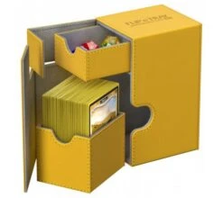 Ultimate Guard Flip'n'Tray Deck Case 80+ XenoSkin Amber