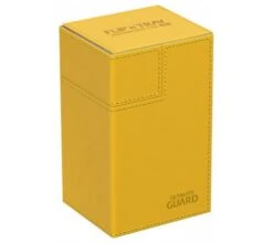 Ultimate Guard Flip'n'Tray Deck Case 80+ XenoSkin Amber -DRAGON SHIELD Winkel ug 010772 4