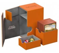 Ultimate Guard Flip'n'Tray Deck Case 80+ XenoSkin Orange -DRAGON SHIELD Winkel ug 010780 3