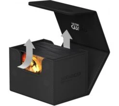 Ultimate Guard Sidewinder 100+ XenoSkin Monocolor Black -DRAGON SHIELD Winkel ug 011210 5a