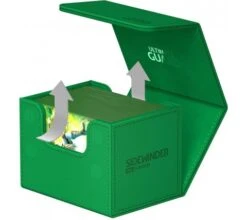 Ultimate Guard Sidewinder 100+ XenoSkin Monocolor Green -DRAGON SHIELD Winkel ug 011214 5a