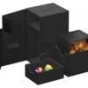 Ultimate Guard Flip'n'Tray Deck Case 80+ XenoSkin Monocolor Black -DRAGON SHIELD Winkel ug 011218 1