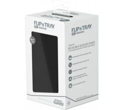 Ultimate Guard Flip'n'Tray Deck Case 80+ XenoSkin Monocolor Black -DRAGON SHIELD Winkel ug 011218 7