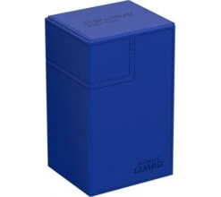 Ultimate Guard Flip'n'Tray Deck Case 80+ XenoSkin Monocolor Blue -DRAGON SHIELD Winkel ug 011221 2